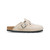Women's Birkenstock Boston Soft Footbed Oyster White Clog side