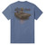 Men's Southern Marsh Short Sleeve Patient Pup T-Shirt Washed Oxford Blue Back View