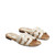 Women's Sam Edelman Bay Slide Modern Ivory Leather Sandal