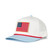 Men's Burlebo Old Glory Hat - White Side View