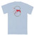 Men's Coastal Cotton Crawfish T-Shirt Blue Fog Back View