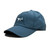 Men's Coastal Cotton Embroidered Nylon Cap Navy Front View