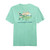 Men's Southern Tide Sunrise On The Green T-Shirt - Garden Grove Green Back View