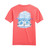 Boys' Southern Tide Deep Sea Trolling T-Shirt - Sunkist Coral Orange Back View