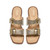 Women's Clarks Ariany Bay Sandals Gold Leather Upper