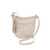HOBO Lexi Metallic Leather Crossbody Sand Shimmer Front Of Bag