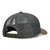 Men's Simms Double Haul Trucker Hat Loden Stamp Lockup Back