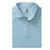 Men's Duck Head Windor Long Drive Performance Polo - Sunwashed Blue Front Folded View