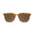 Knockaround Paso Robles Square Sunglasses - Blonde Tortoiseshell Amber Front View