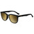Knockaround Paso Robles Square Sunglasses - Black Gold Side View