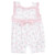 Infant Girls' Angel Dear Strap Sleeve Bow Playsuit - Buds And Bows Front View
