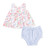 Infant Girls' Angel Dear Dress With Bow And Bloomers - Cute Little Roses Front Dress View With Bloomers