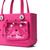 Bitty Bogg Bag sale Haute Pink mini tote. clear insert