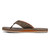 Men's Sanuk Beer Cozy IV Flip Flops Brindle Side View