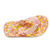 Toddler Girls' Sanuk Bubblecrush Flip Flops Pearl Blush Top View