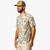 Men's AFTCO Ocean Bound Printed Performance T-Shirt Sand Grouper Camo Front