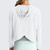 Women's Free Fly Bamboo Crossover White Hoodie zoom
