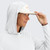 Women's Free Fly Bamboo Crossover White Hoodie hood