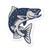 Life is Good Jumpin Fish Die Cut Sticker Darkest Blue Main