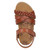 Girls' Blowfish Gaia Strap Sandals - Scotch Brown Top View