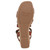 Women's Blowfish Aurora Platform Wedge Sandals Scotch Brown Sole