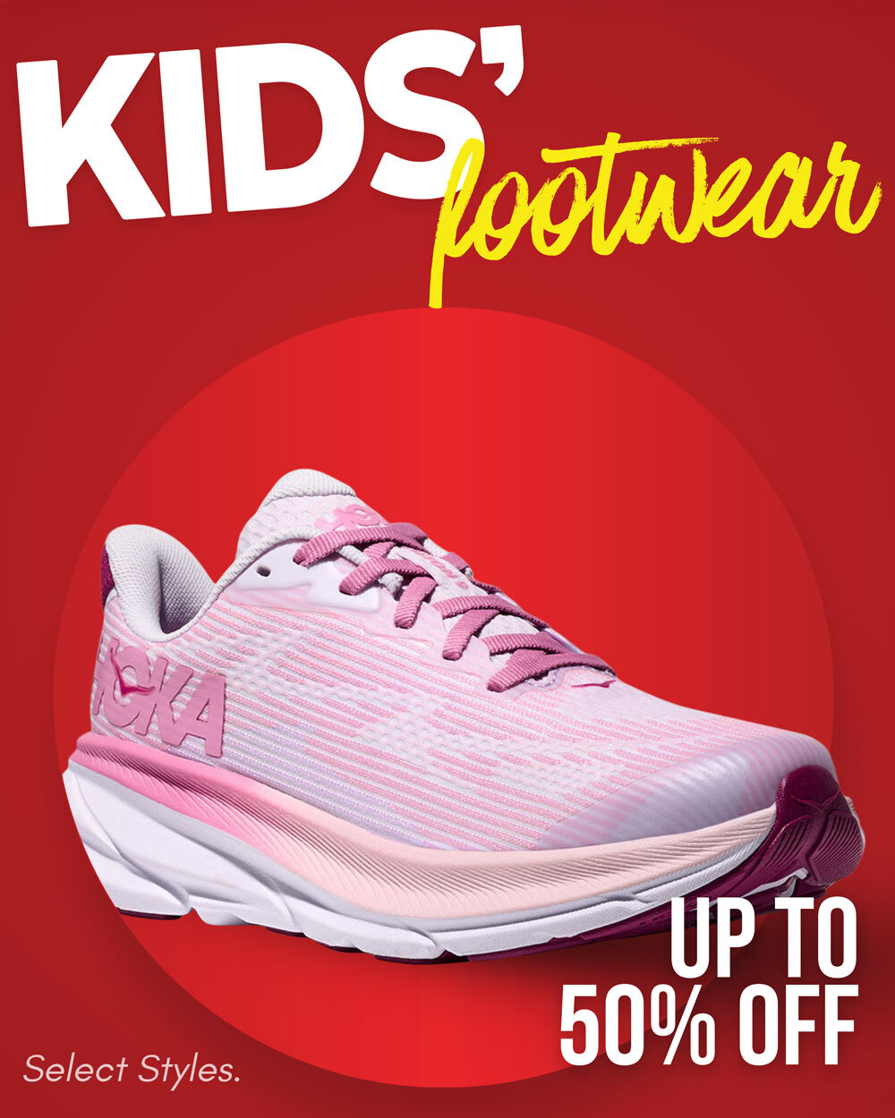 Kids Footwear Up to 50% Off Select Styles