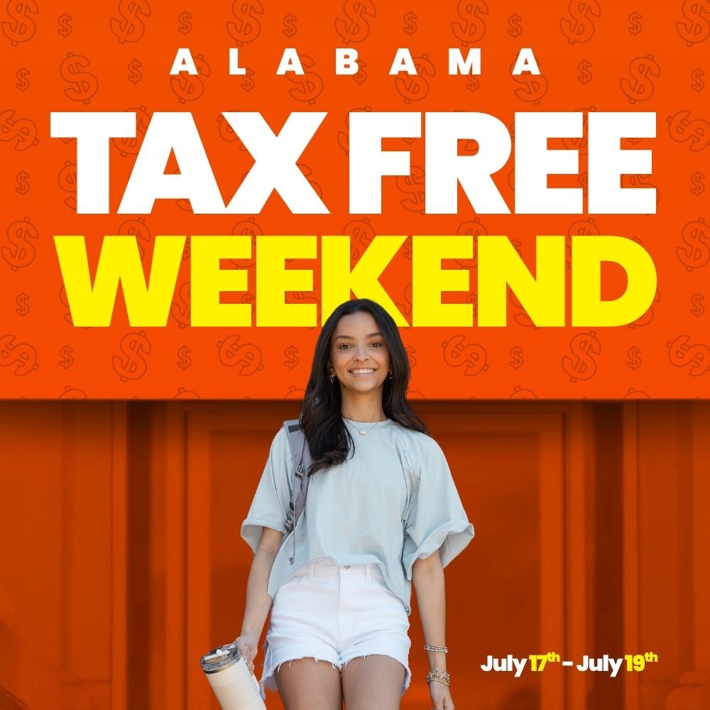 Blog: Alabama's Tax Free Weekend 2026. Read More