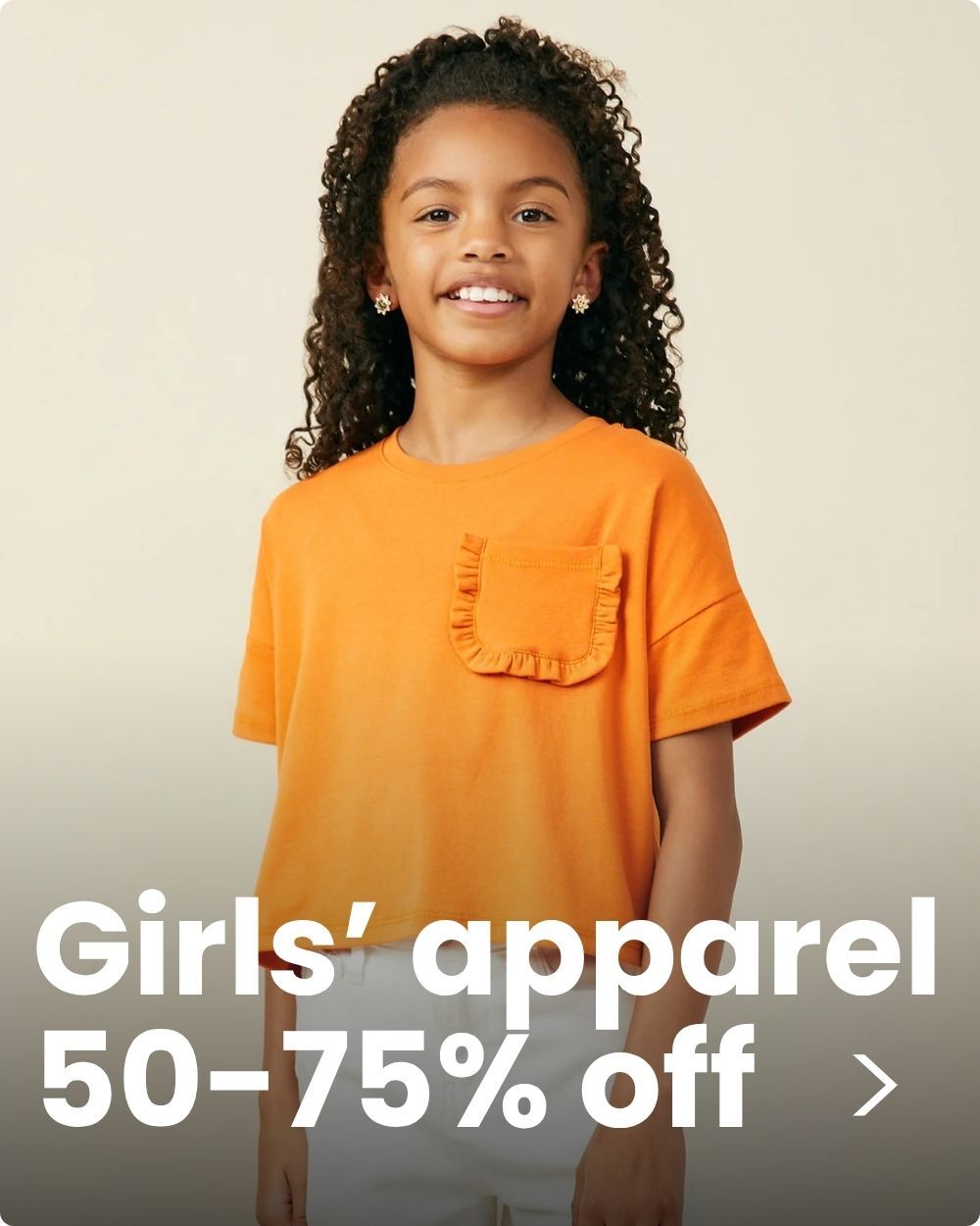 Shop 50-70% off Girls' Apparel