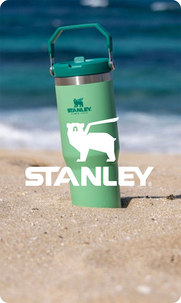 Stanley logo over image