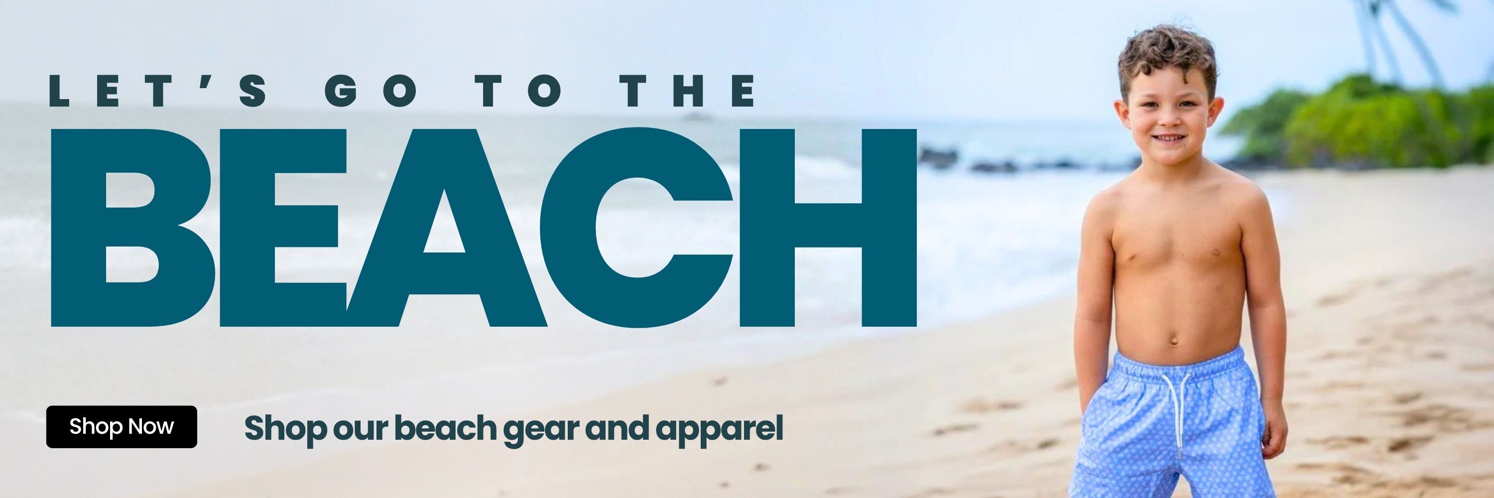 Let's go to the beach! Shop our beach gear and apparel.