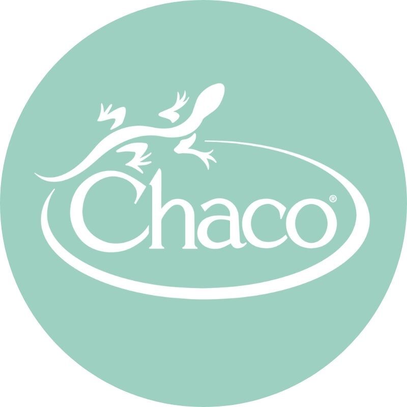 Chaco logo on green background
