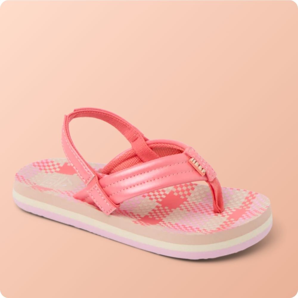 Kids pink flip flop