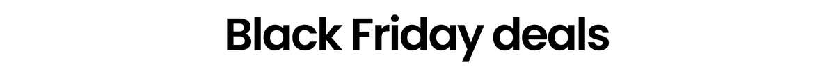 Black Friday deals