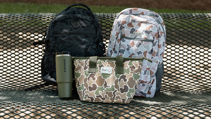 Camo Pattern School Gear