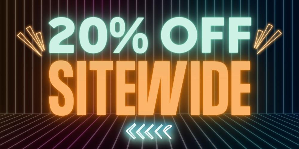 20% off Sitewide Cyber Monday