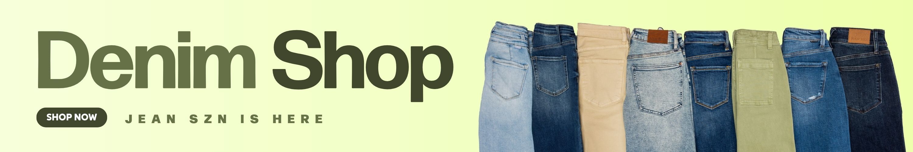 Denim Shop. Jean Season is Here. Shop Now.