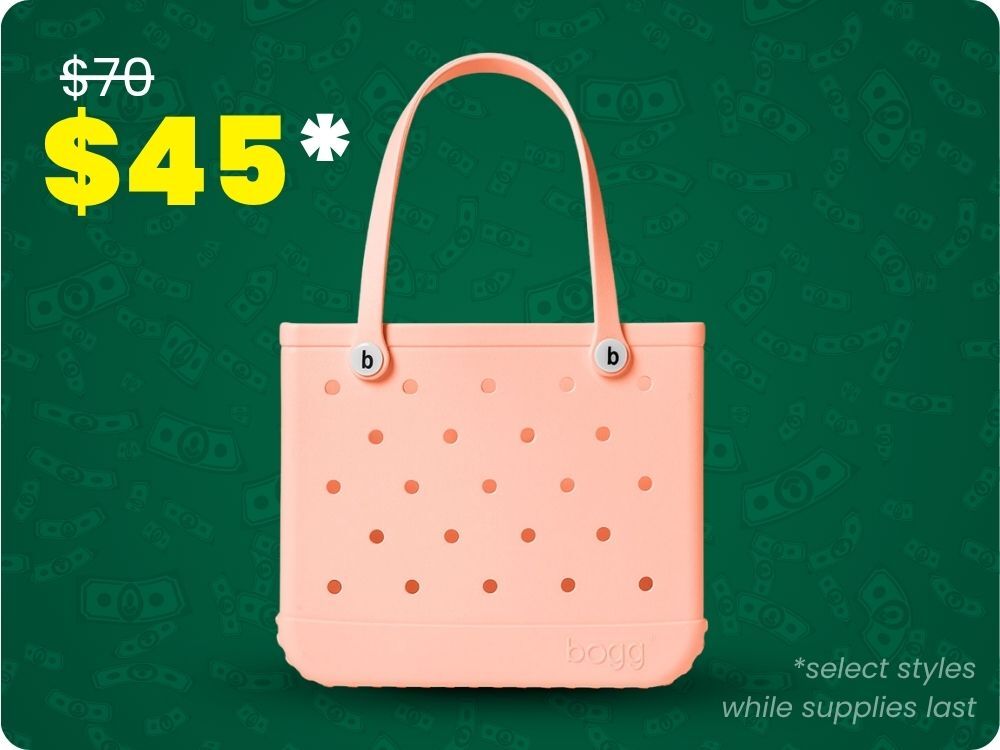Baby Bogg Bag Sale starting at $45. Select Styles, while supplies last.