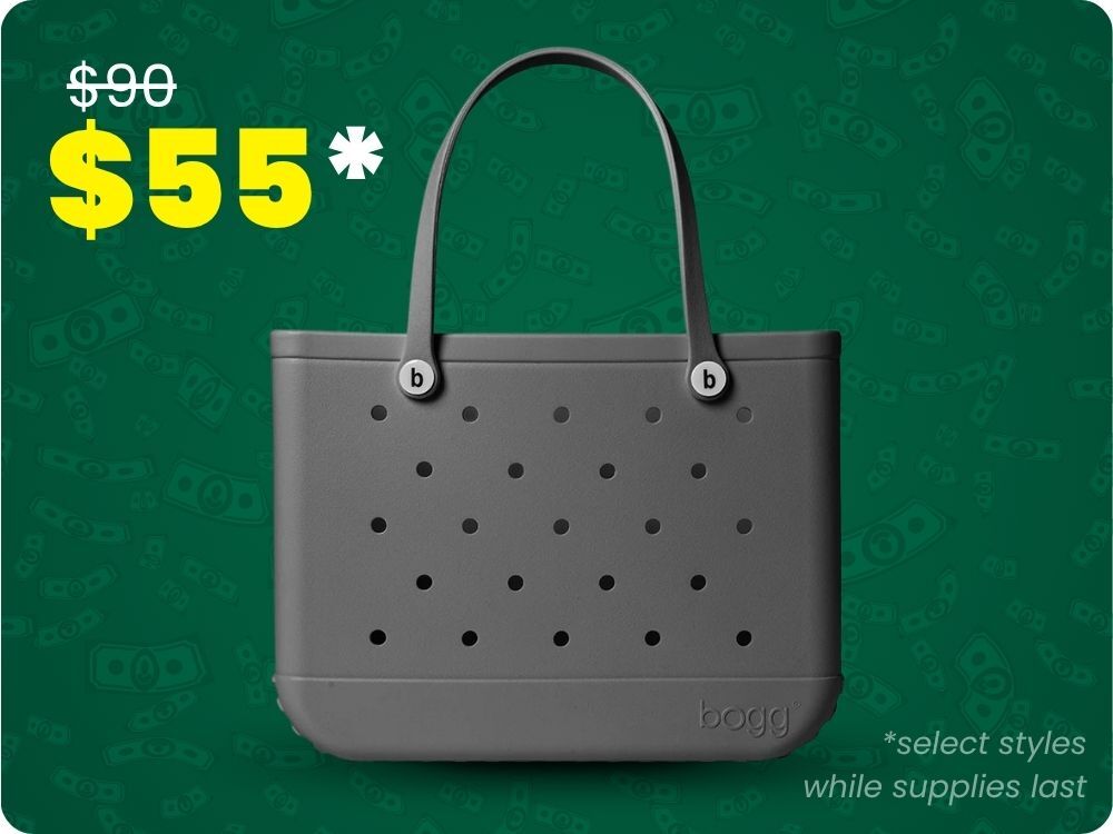 Original Bogg Bag Sale starting at $55. Select Styles, while supplies last.