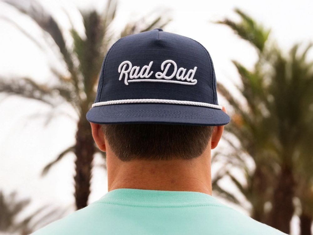 Man with Rad Dad Hat