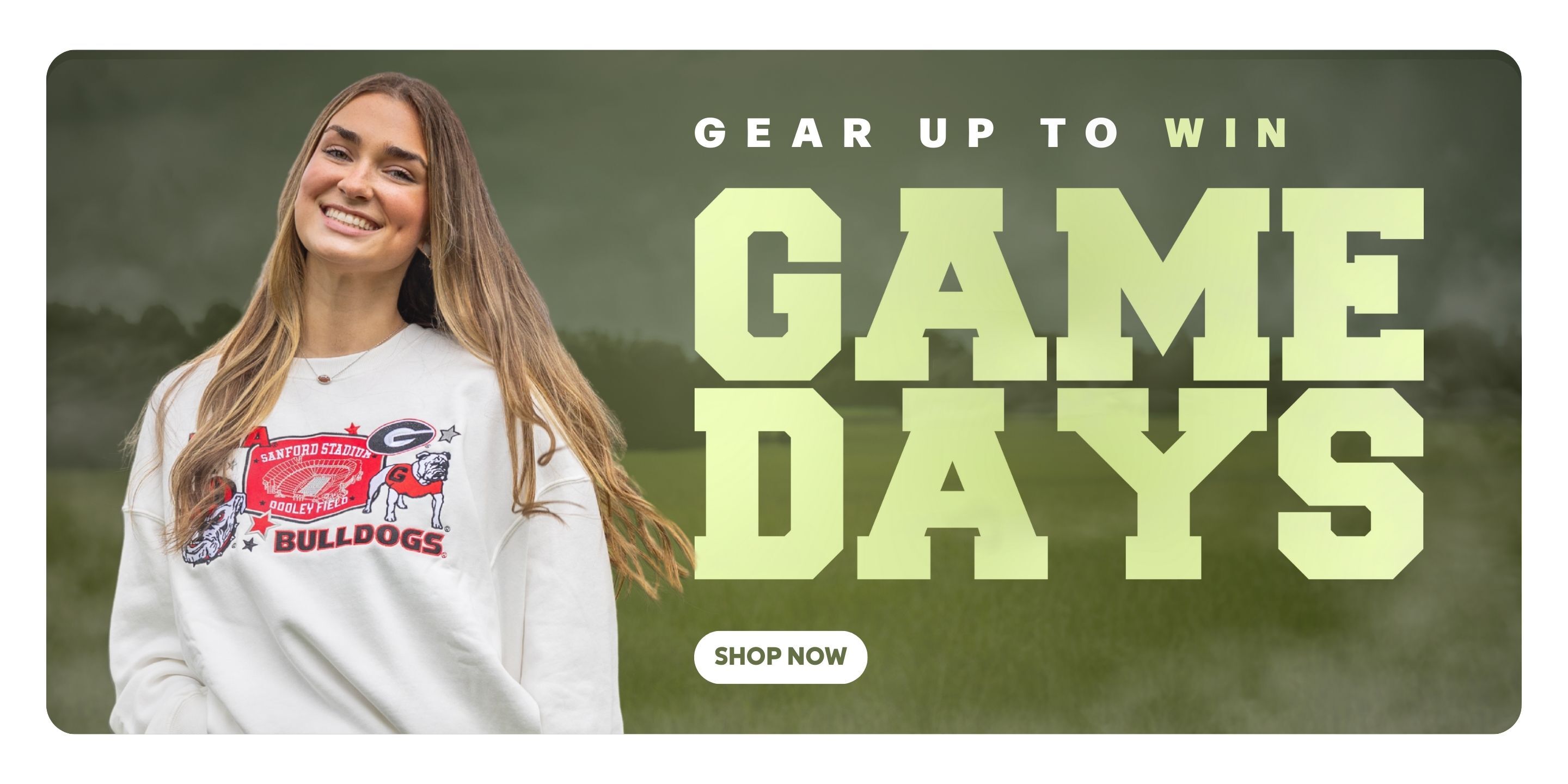 Gear up to win Game Days. Shop Now.