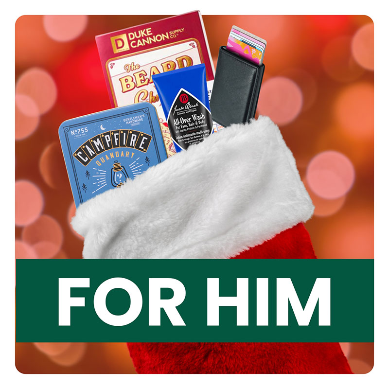 Stocking Stuffers for Him, link