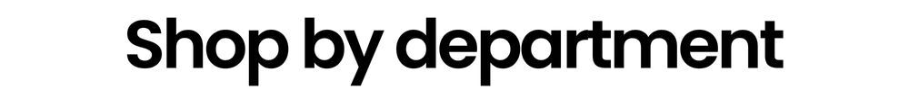 Shop By Department