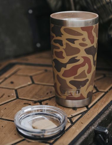 YETI Wetlands Camo tumbler cup