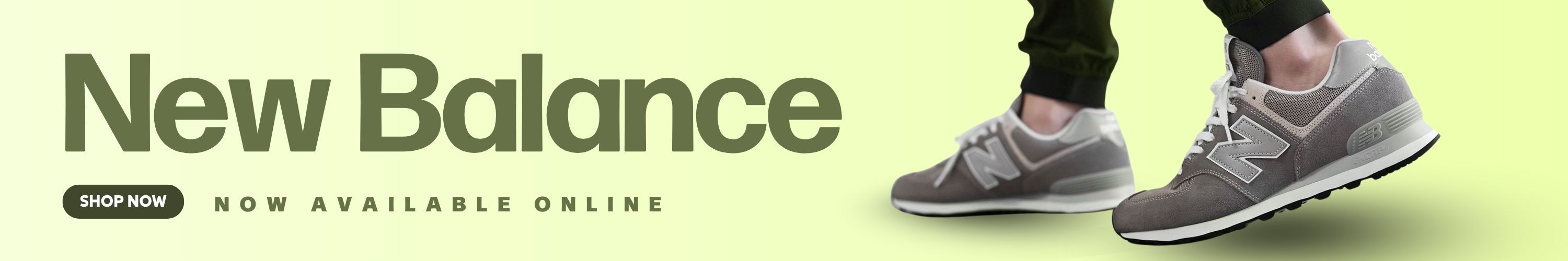 New Balance. Now Available Online. Shop Now