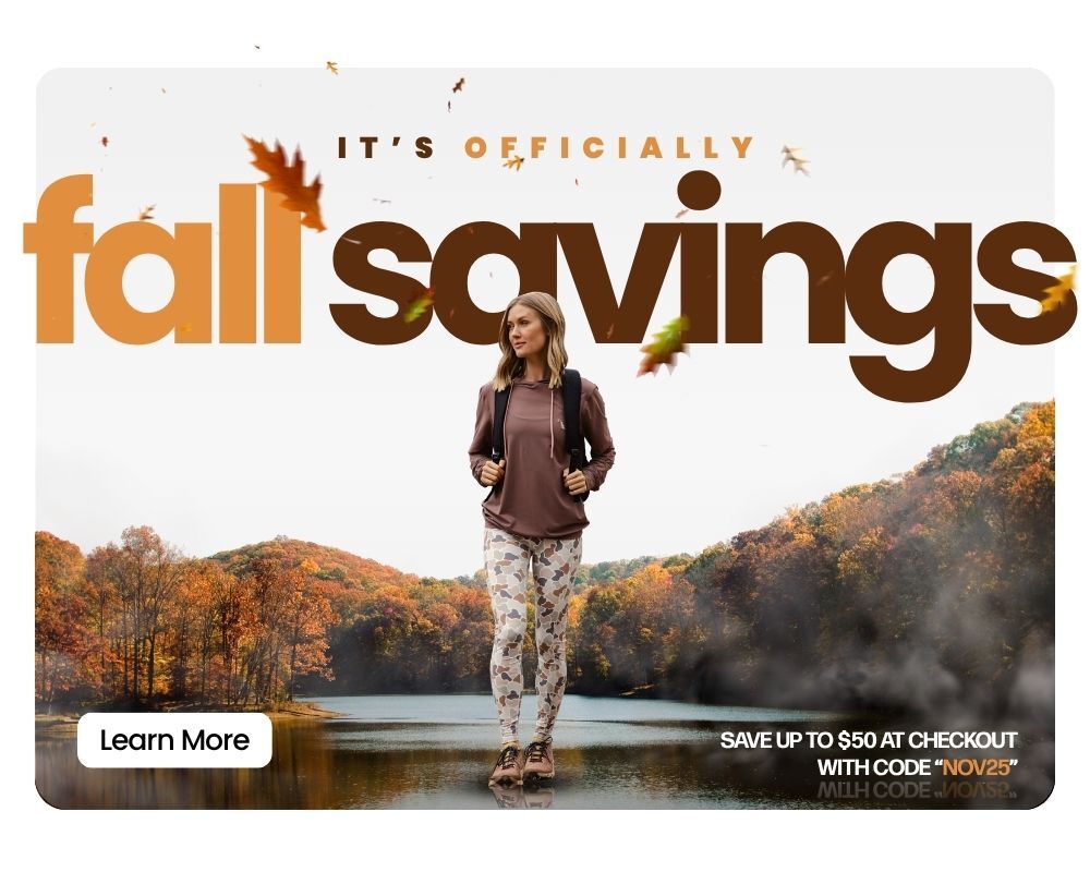 It's Officially Fall Savings. Save Up to $50 at Checkout with code "NOV25"  LEARN MORE.