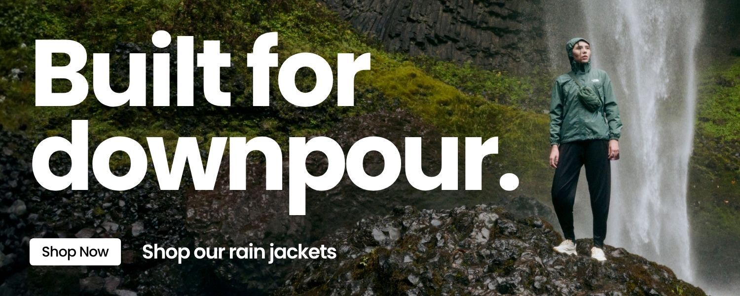 Built for downpour. Shop our wide range of rain jackets.