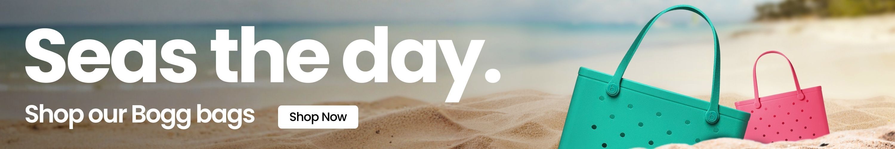 Seas the day. Shop our bogg bags