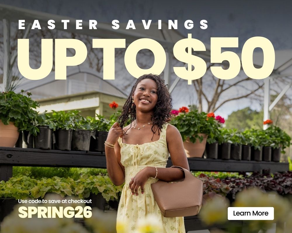 Shop & Save up to $50 off your order with code SPRING26. Click to Learn More.