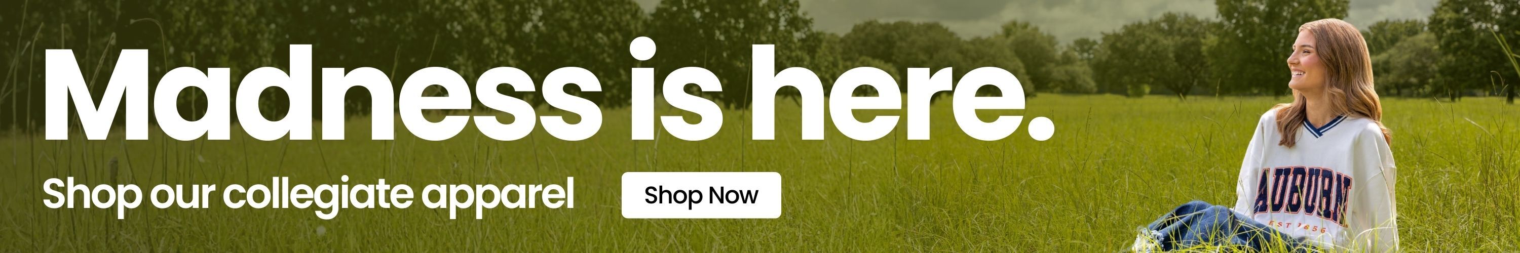 Madness is here. Shop our collegiate apparel.