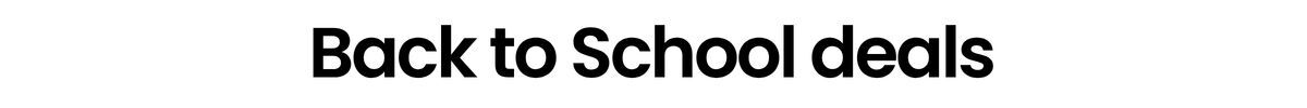 Back to school deals